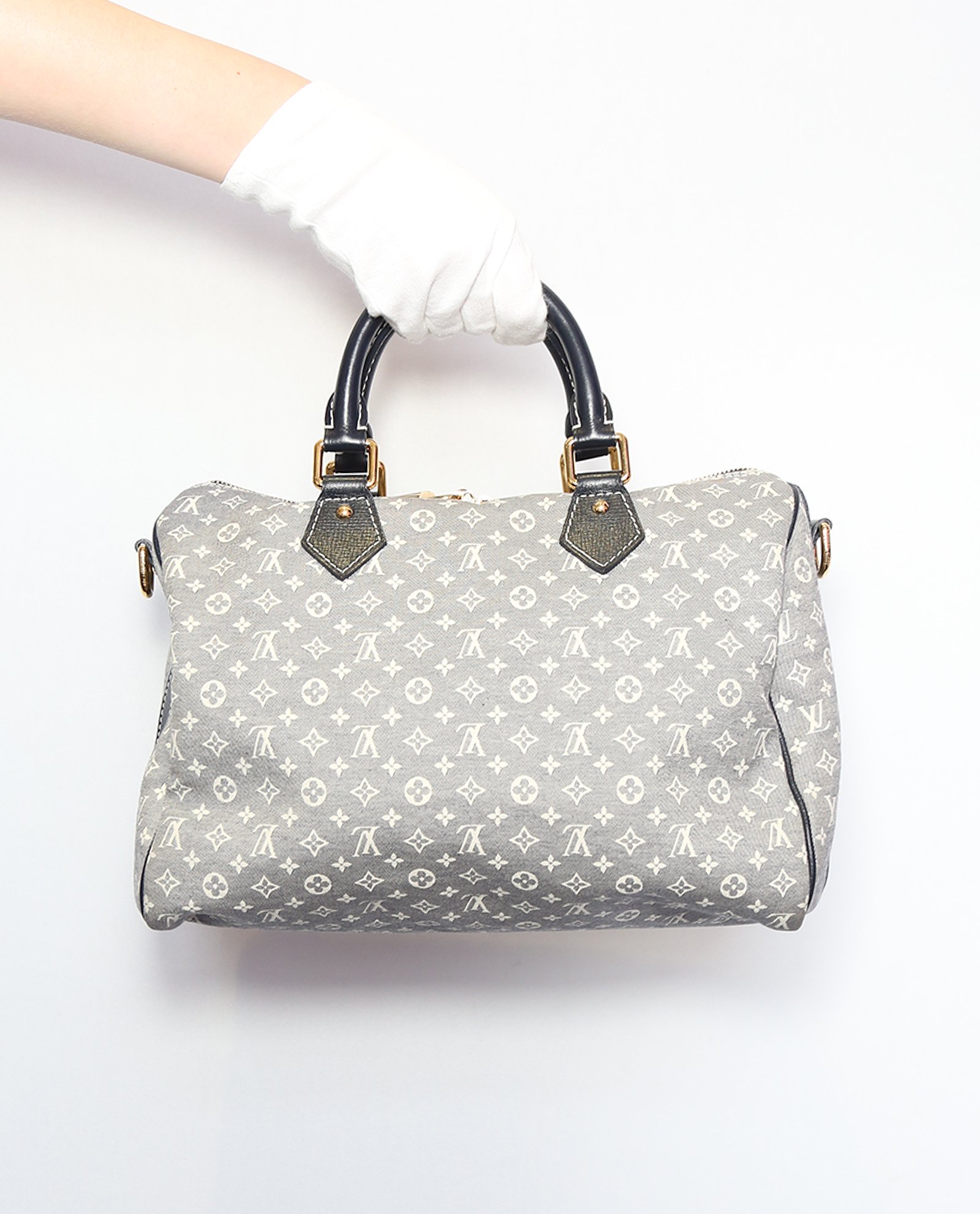 Louis vuitton mini lin speedy clearance bandouliere